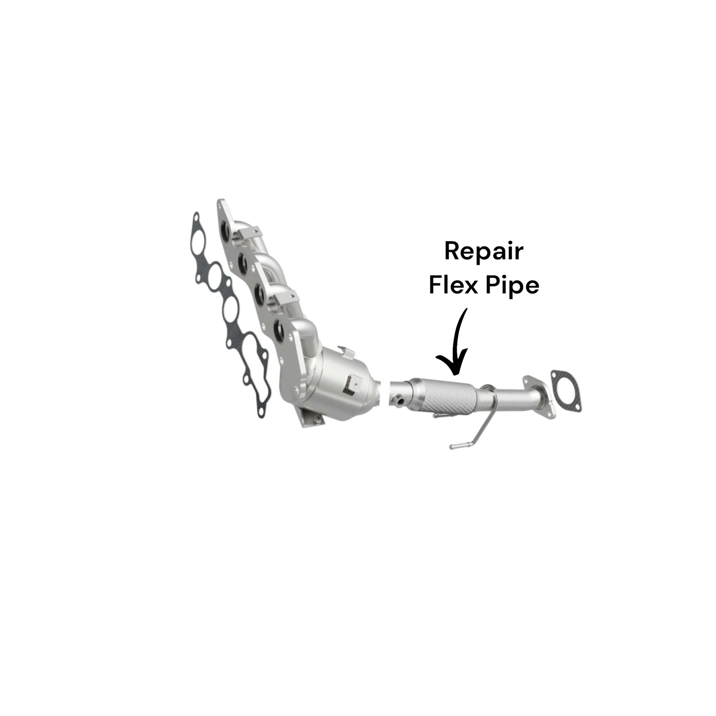 Ford Fusion 2.0L (2013-2016) (PHEV) Repair Flex Pipe