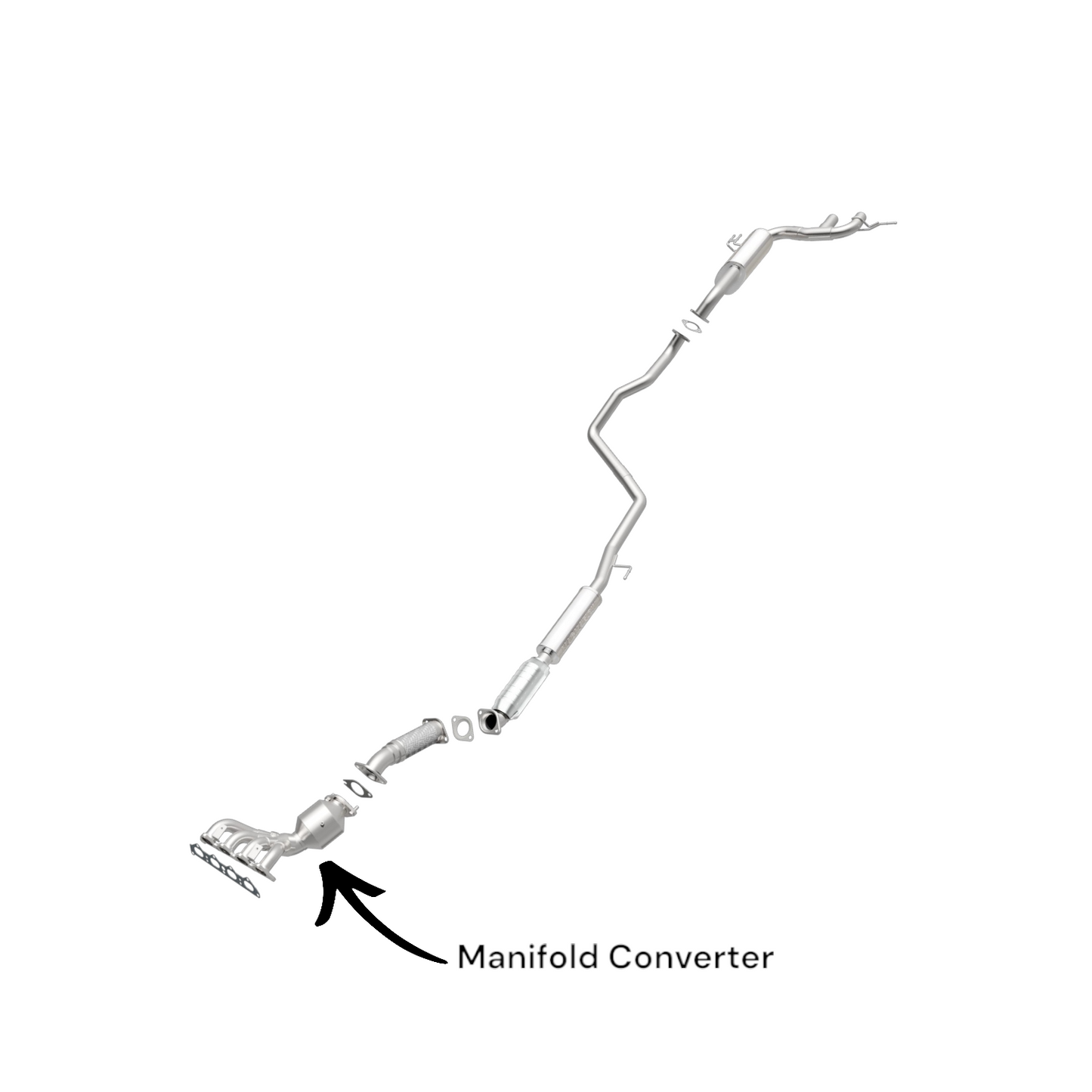 Hyundai Veloster 1.6L (2012-2017) V4 Manifold Converter