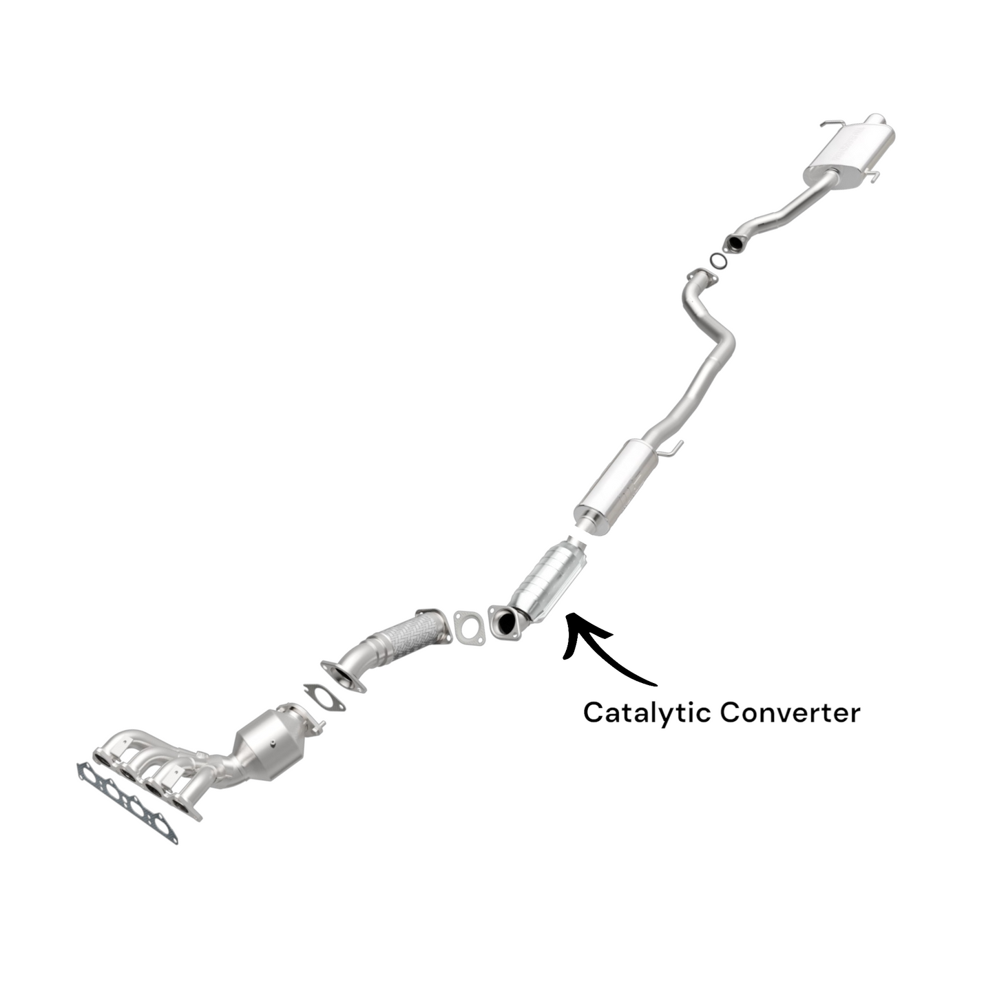 Convertisseur catalytique pour Hyundai Accent 1.6L (2012-2017)