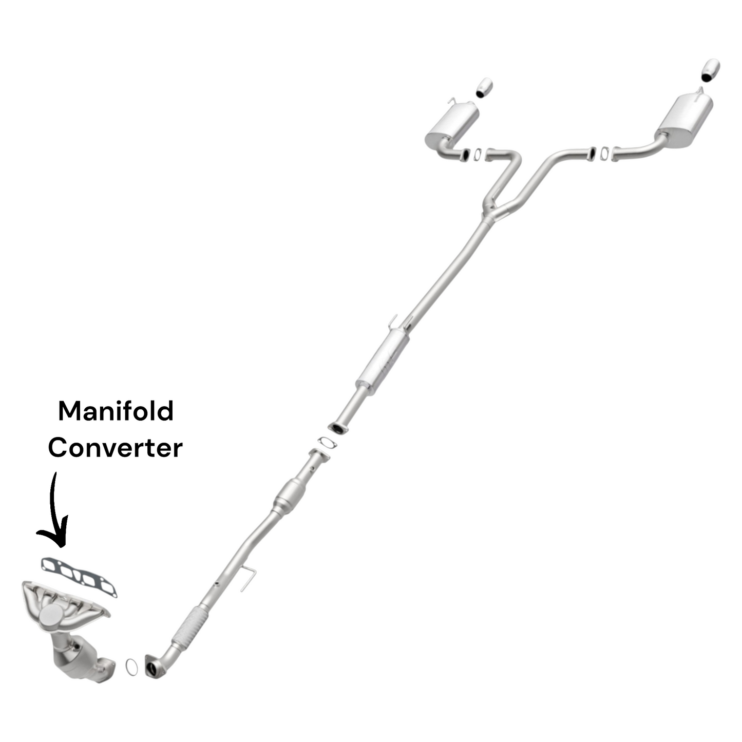 Nissan Altima 2.5L (2013-2018) (Sedan) Manifold Converter