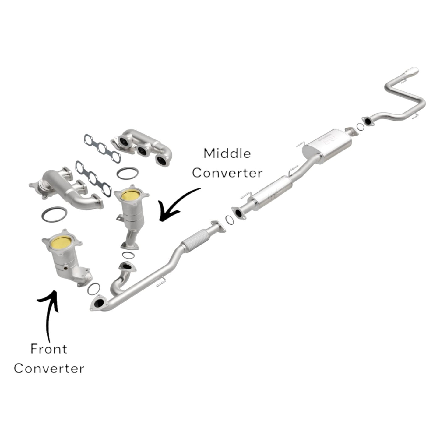 INFINITI JX35 3.5L (2013) Catalytic Converter