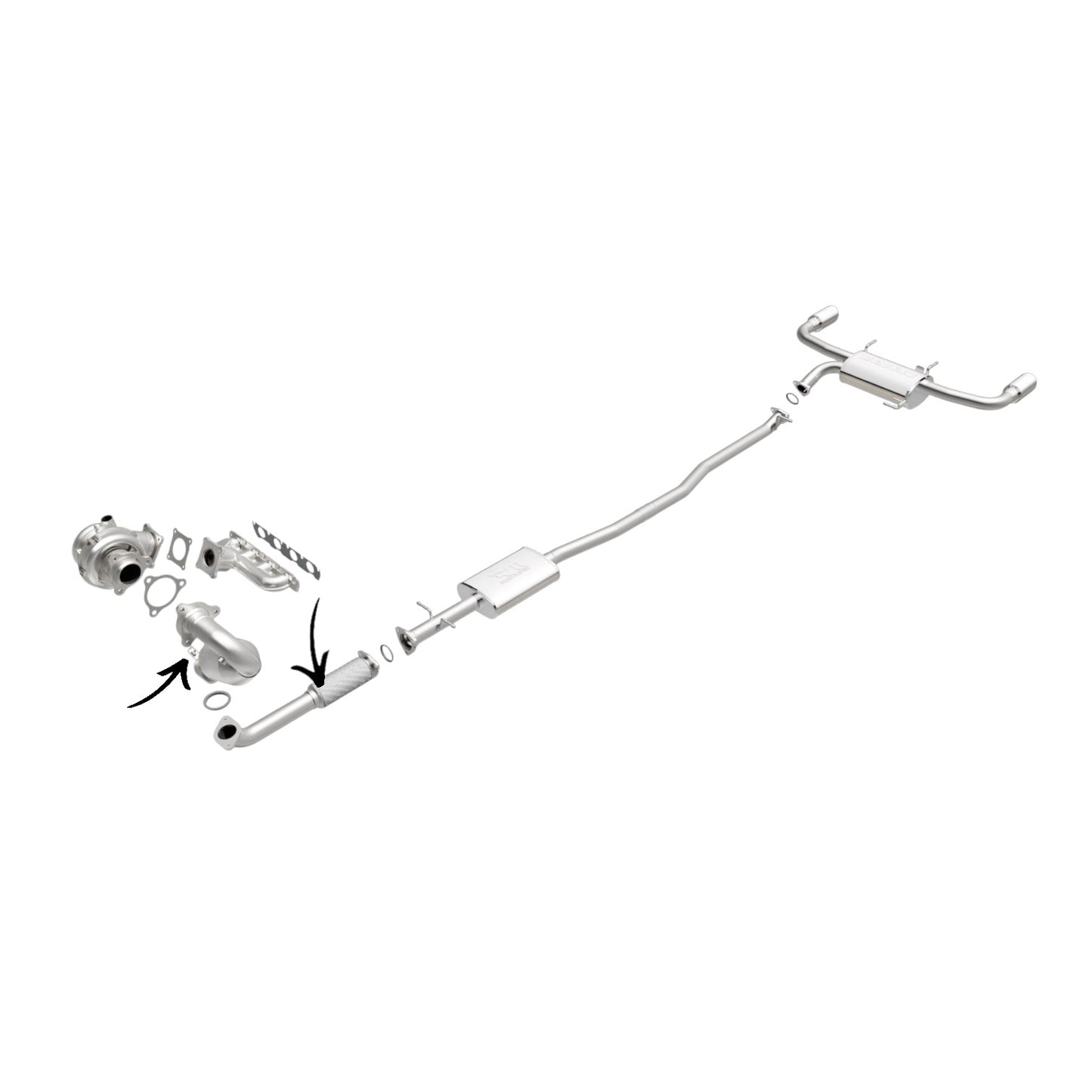 Convertisseur catalytique avant et arrière pour Acura RDX 2.3L 2007-2012