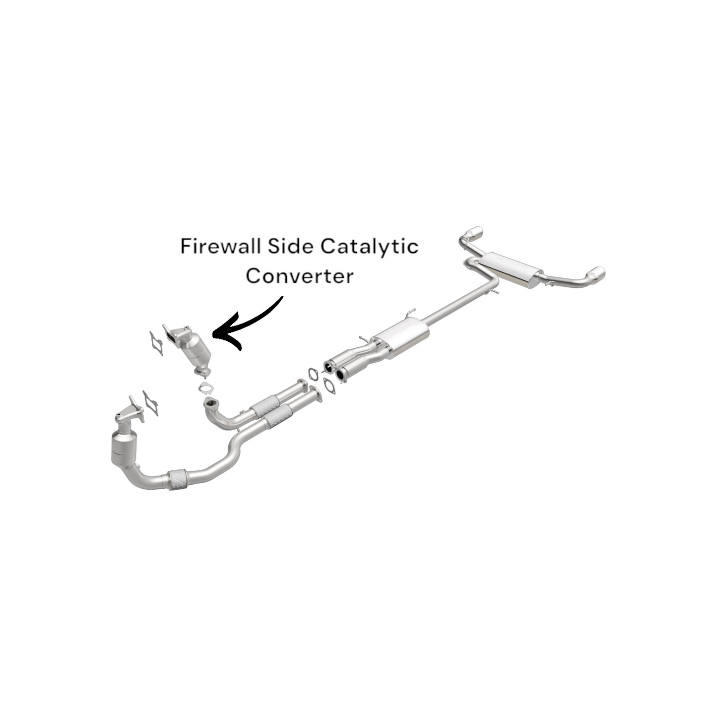 Convertisseur catalytique côté pare-feu pour Cadillac SRX 3.6L (2012-2016)
