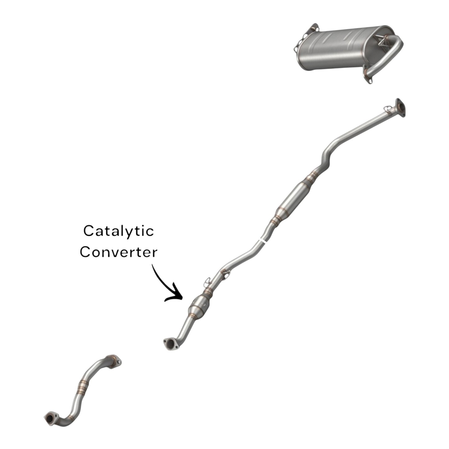 Toyota Matrix 2.4L (2009-2013) (S Model Only) (AWD) Catalytic Converter