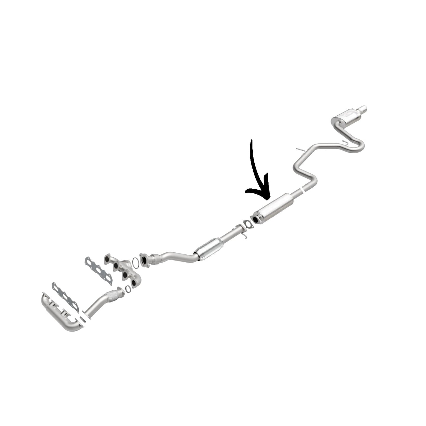 Chevrolet Impala 3.8L (2000-2005) V6 Resonator Pipe