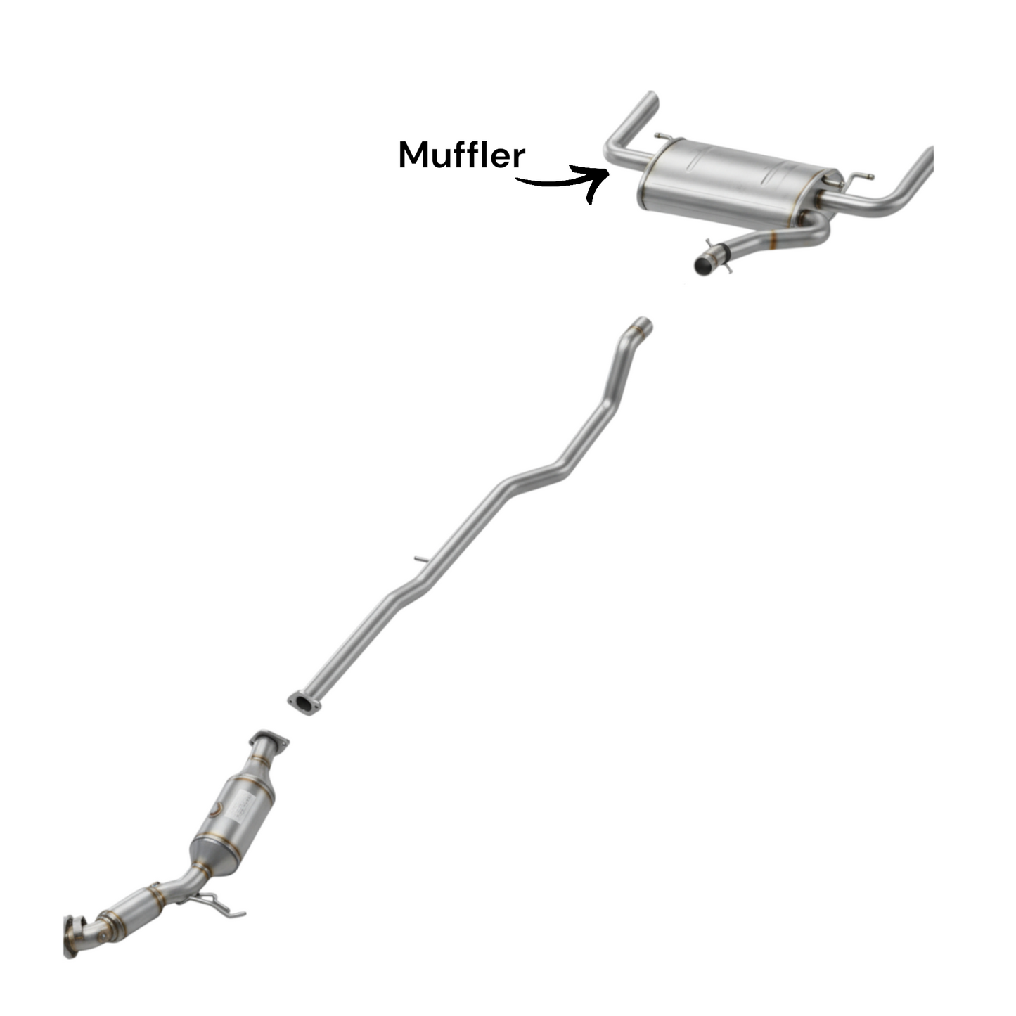 Silencieux pour Volvo S60 2.5L (2012-2014)