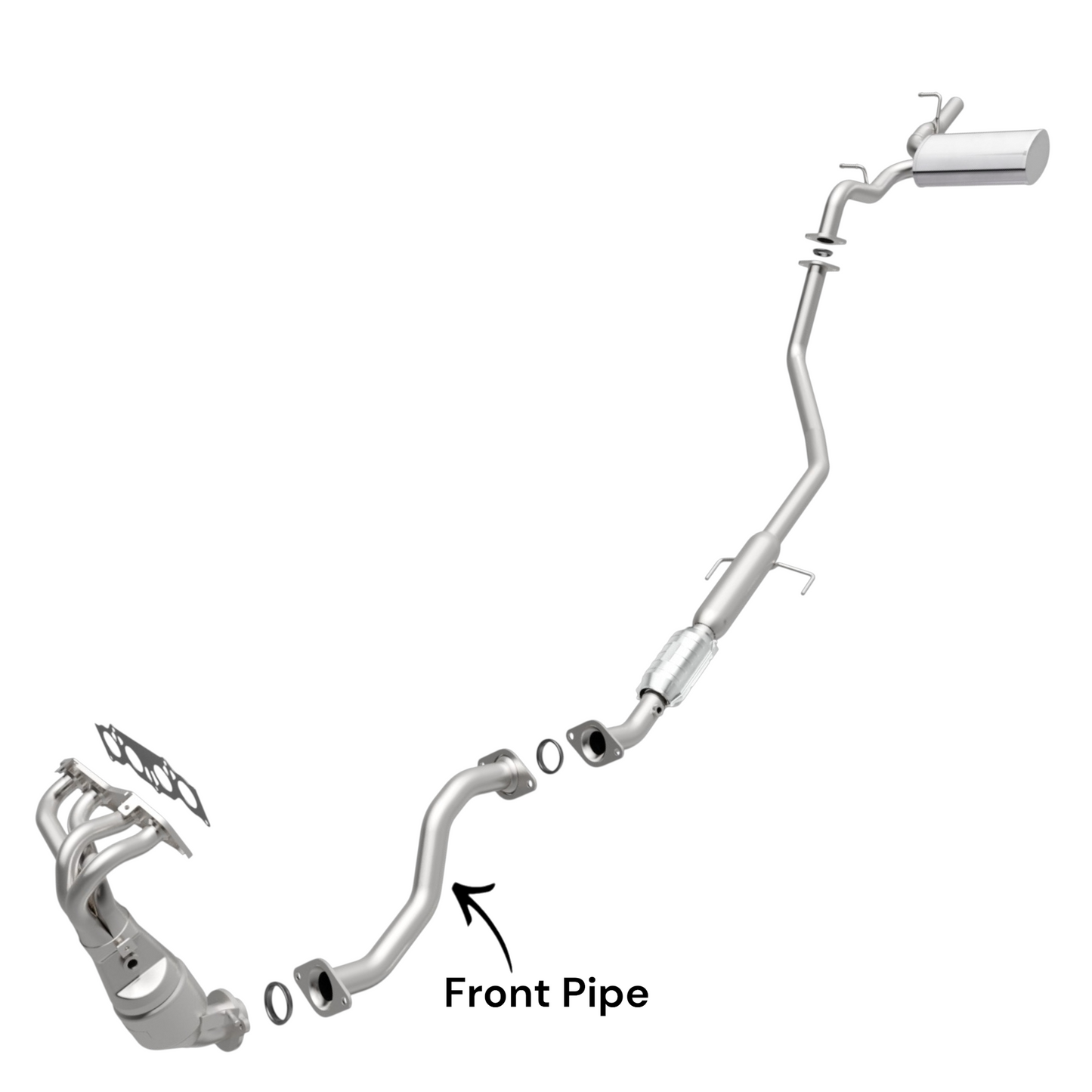Toyota Matrix 2.4L (2009-2013) (FWD) Front Pipe
