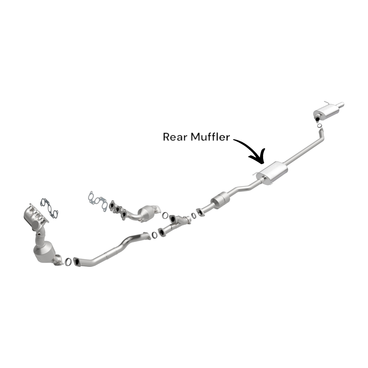 Lexus RX330 3.3L (2004-2006) Muffler