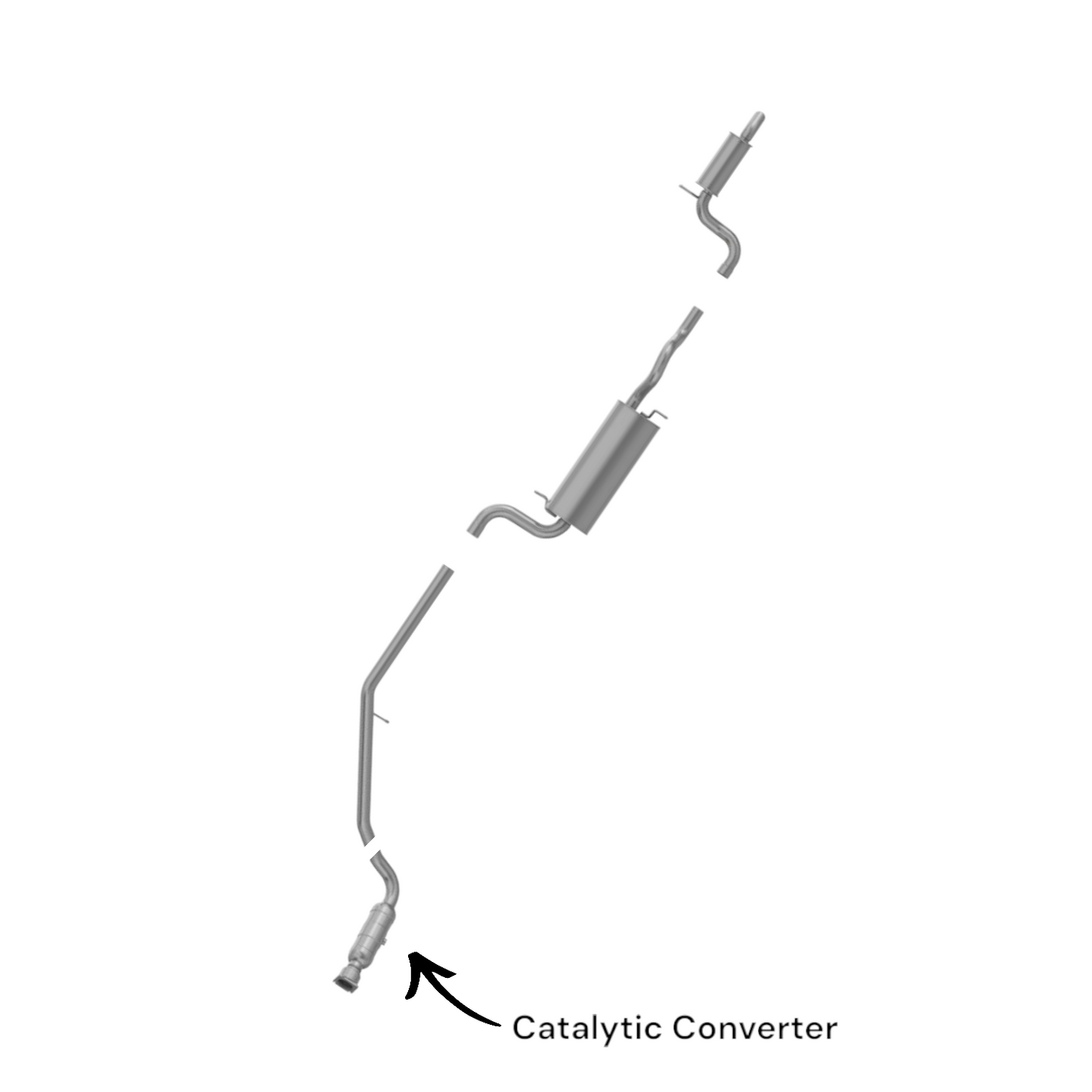 Chrysler Town & Country 3.3L (2008-2010) Catalytic Converter