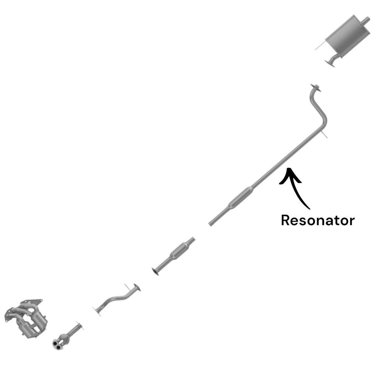 Mitsubishi Eclipse 2.4L (2006-2009) Resonator