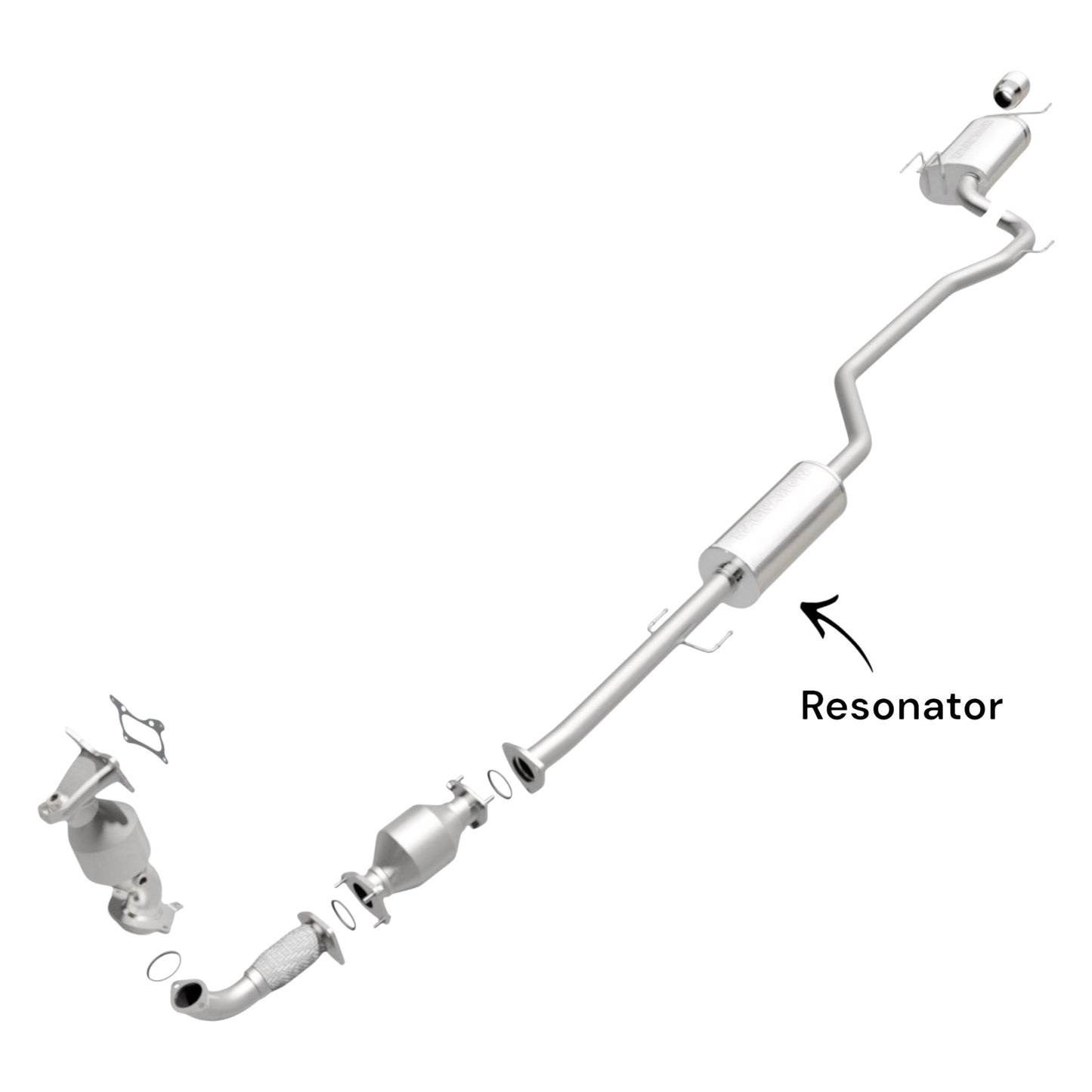 Honda Accord 3.4L (2008-2012) Resonator With Pipe
