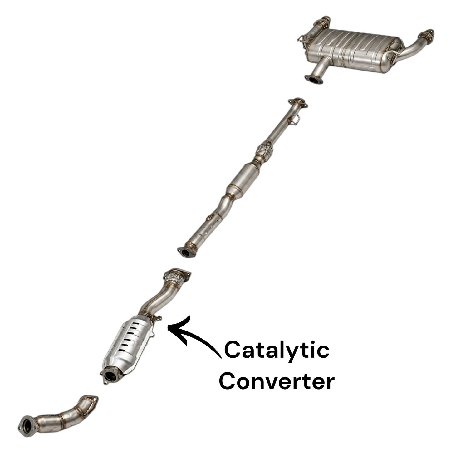 Convertisseur catalytique turbo pour Mitsubishi Lancer 2.0L (2011-2015)