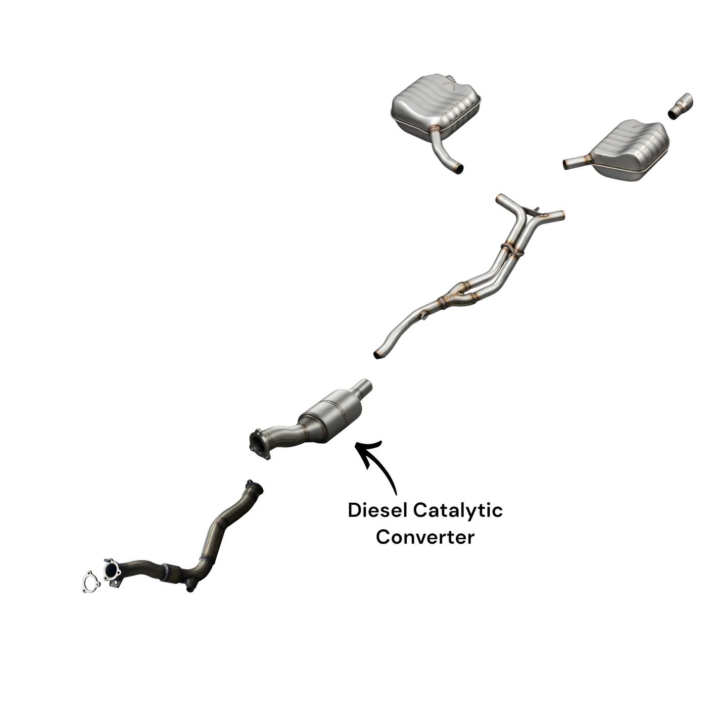Audi Q5 3.0L (2014-2016) Diesel Catalytic Converter