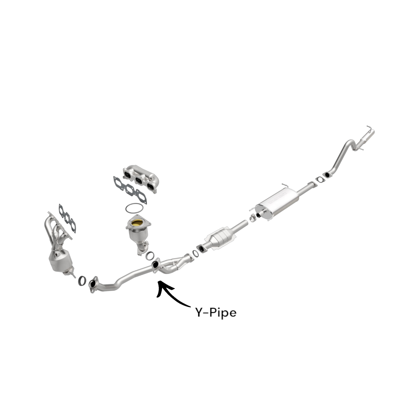 Tuyau d'échappement en Y pour Ford Escape 3.0L (2009-2012) V6