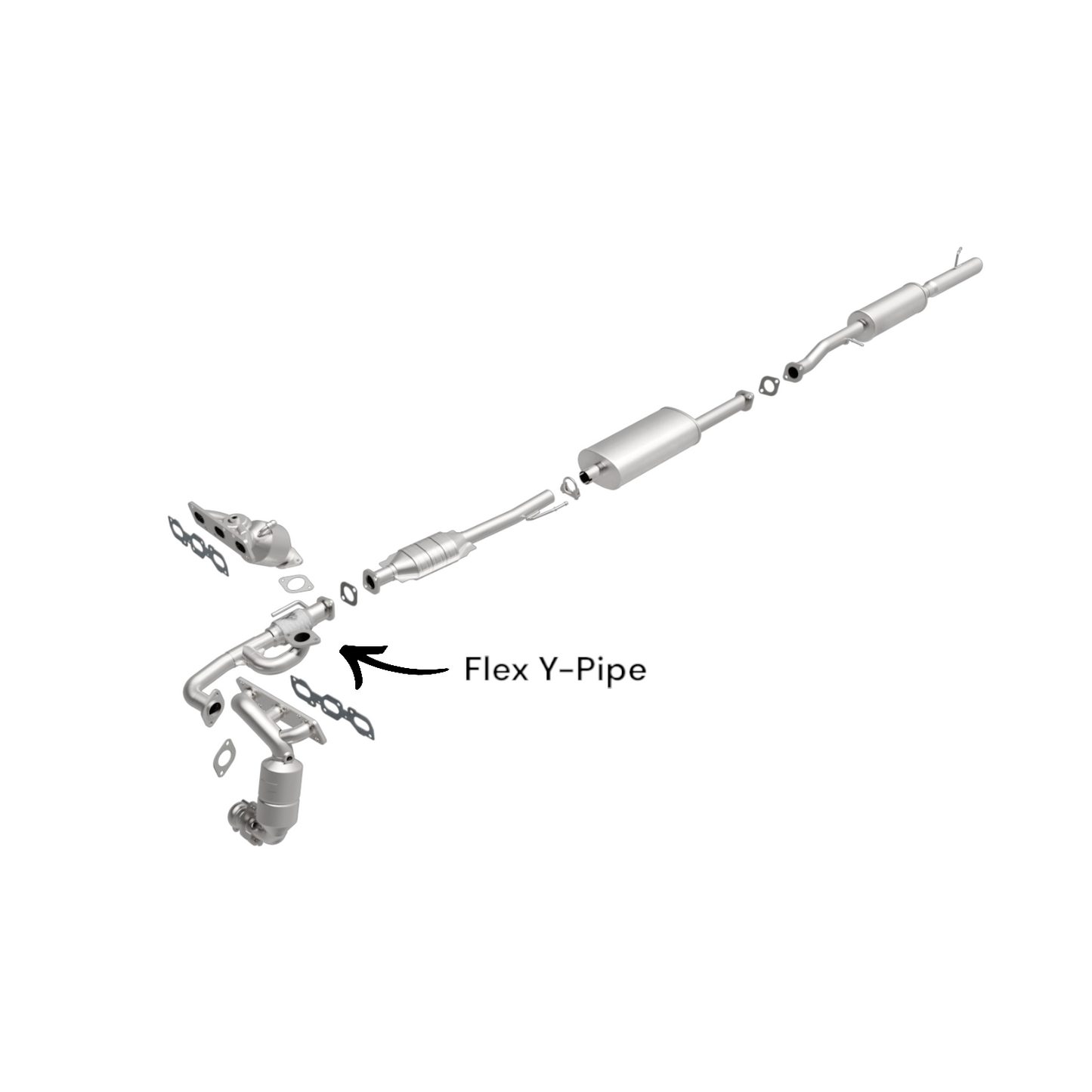 Tuyau en Y flexible pour Ford Escape 3.0L (2007-2008)