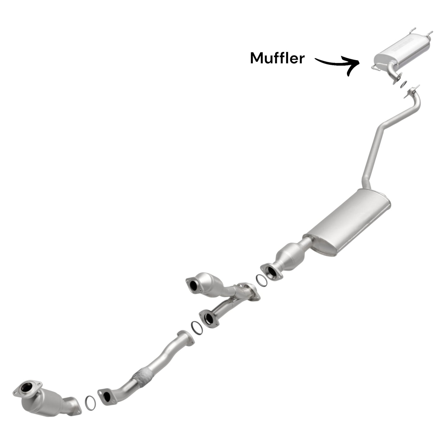 Lexus RX300 3.0L (1999-2003) Muffler