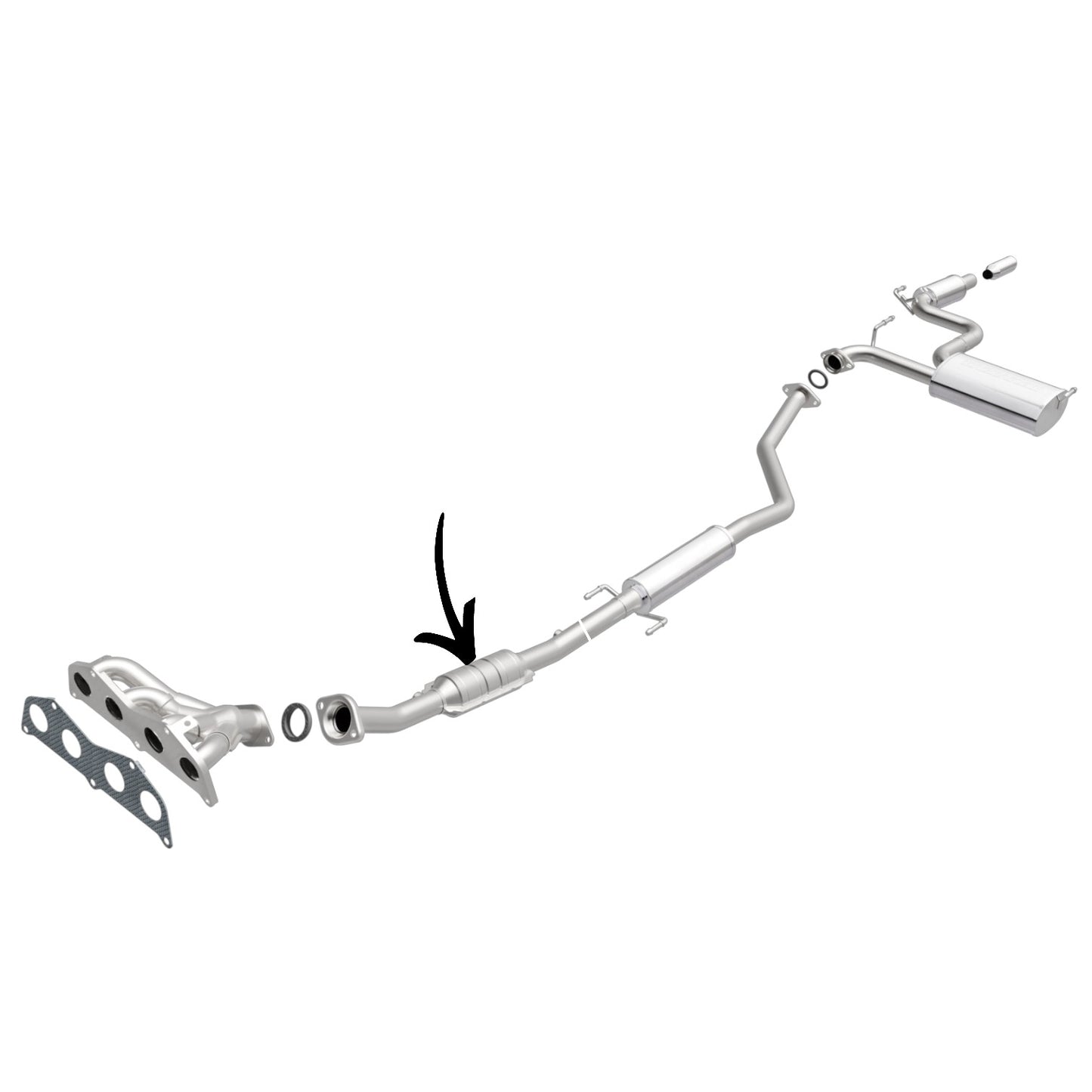Convertisseur catalytique pour Toyota Celica GT 1.8L (2000-2005) V4