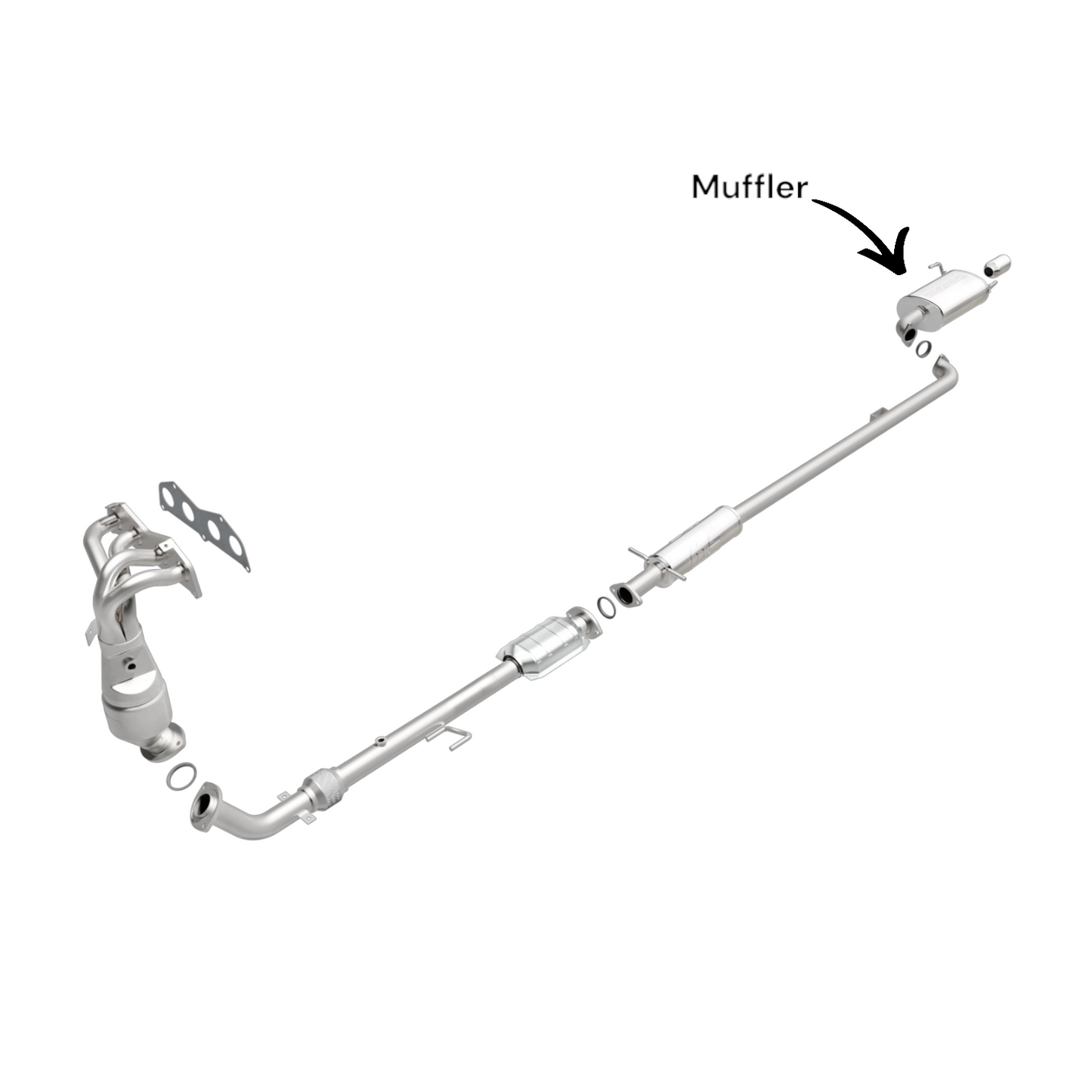 Toyota Solara 2.4L (2004-2008) Muffler