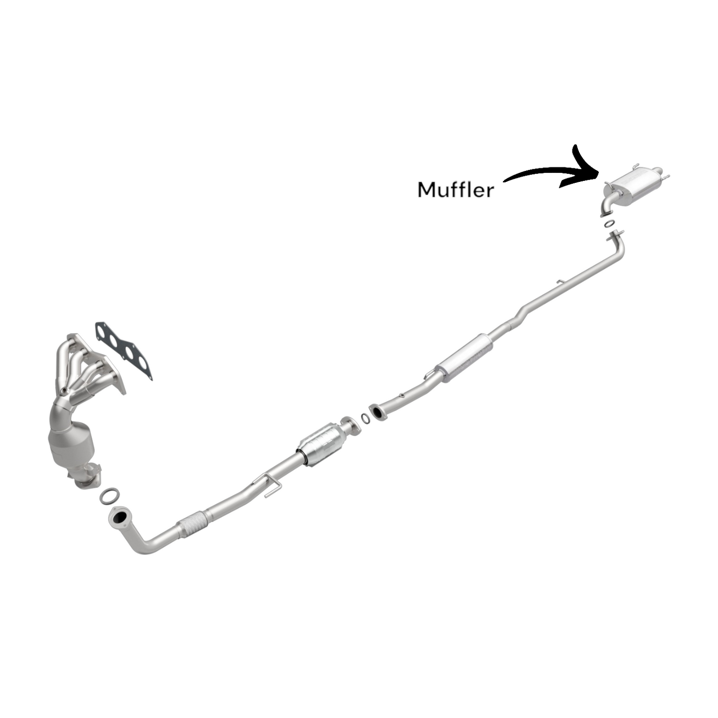 Toyota Camry 2.5L (2010 & 2011) Muffler