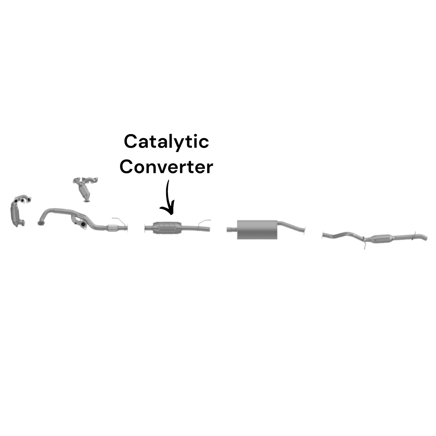 Mazda Tribute 3.0L (2005, 2006, 2008) Catalytic Converter