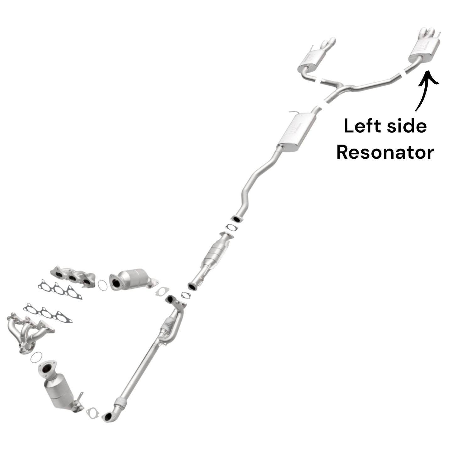 GMC Acadia 3.6L (2013-2016) Left side Resonator