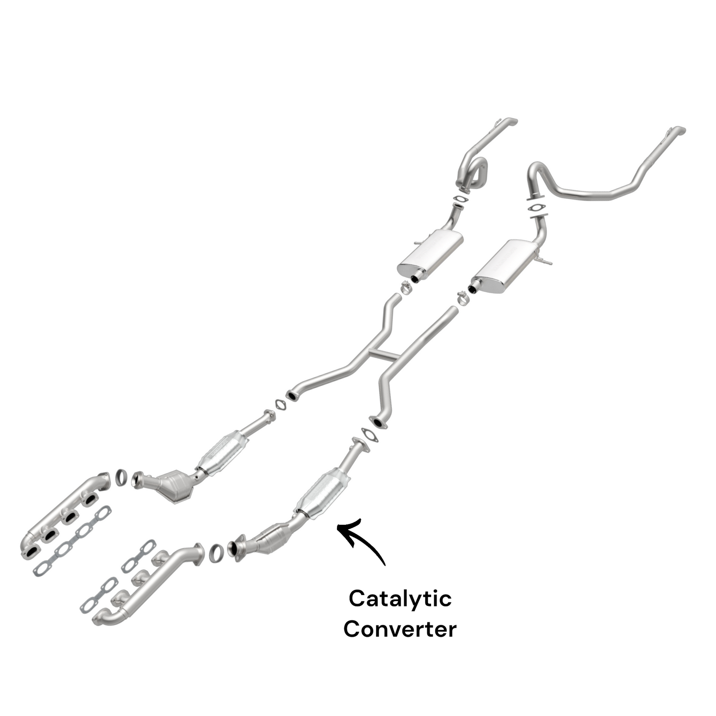 Convertisseur catalytique gauche pour Ford Crown Victoria 4.6L (2003-2011)
