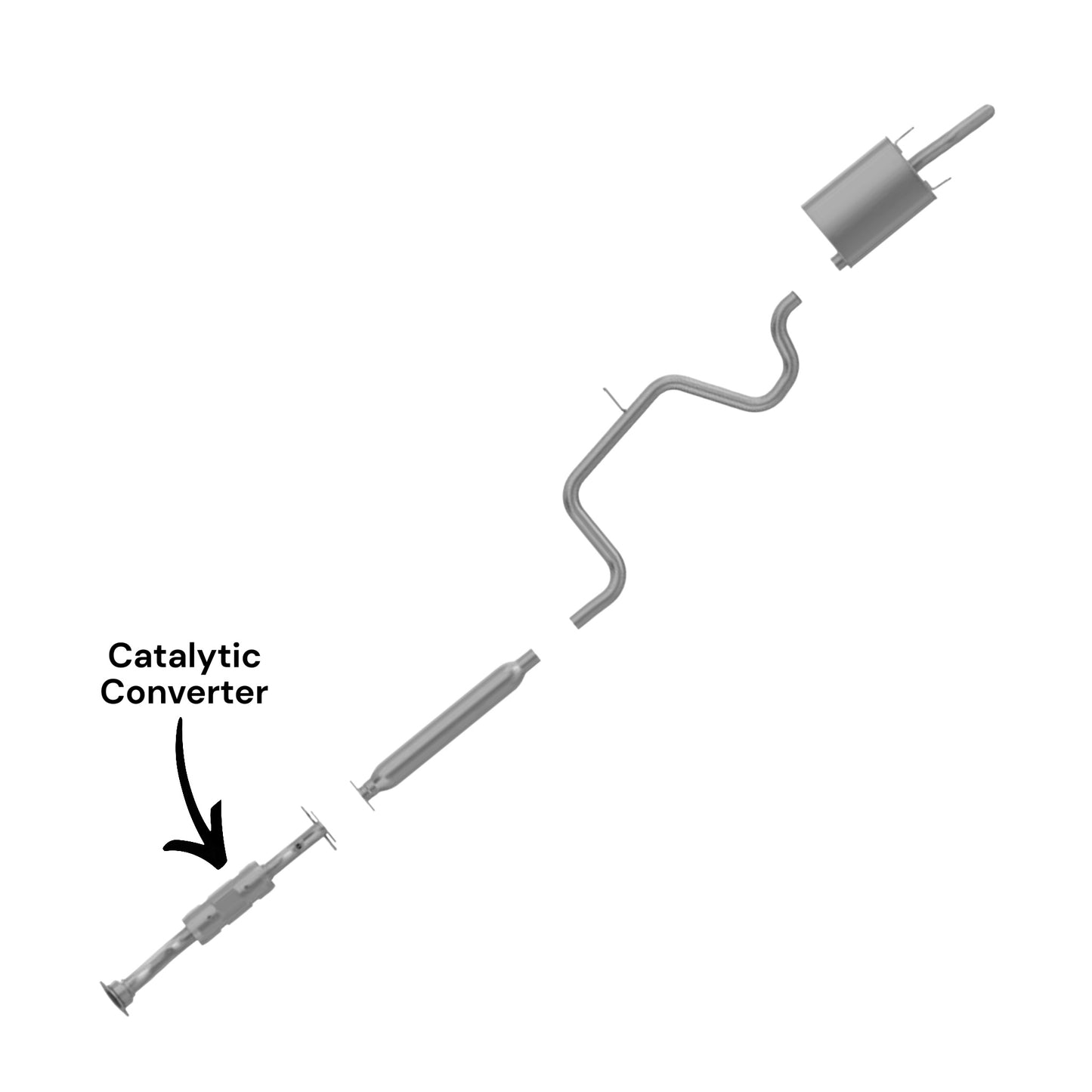 Chevrolet Impala 3.8L (2000-2005) (Not for Supercharged) (Base & LS Models) Catalytic Converter