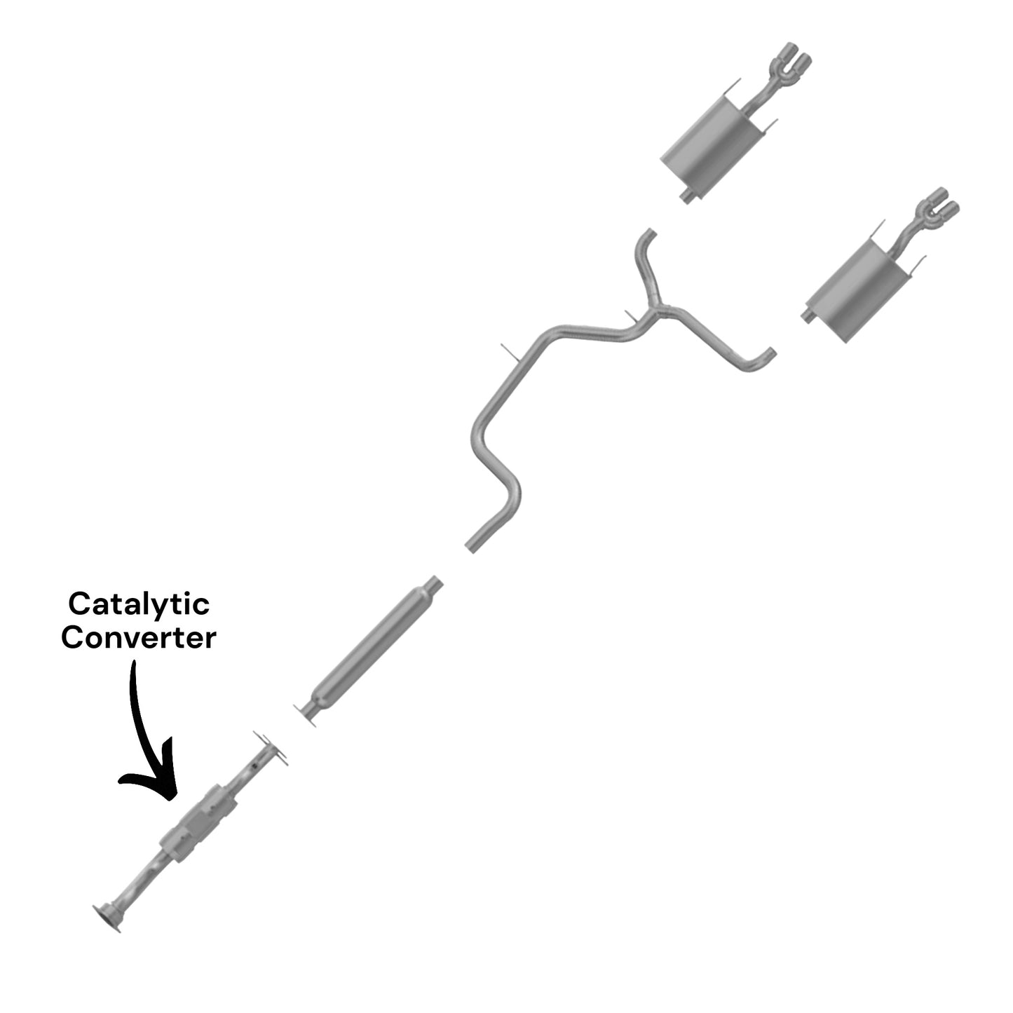 Pontiac Grand Prix 3.8L (1997-2003) Catalytic Converter