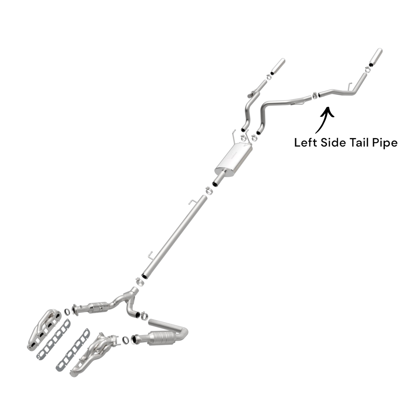 Pot d'échappement gauche pour Ram 1500 5.7L (2011-2018)