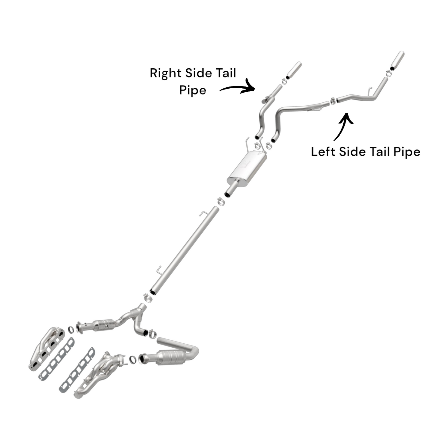 Ram 1500 5.7L (2011-2018) Tail Pipes