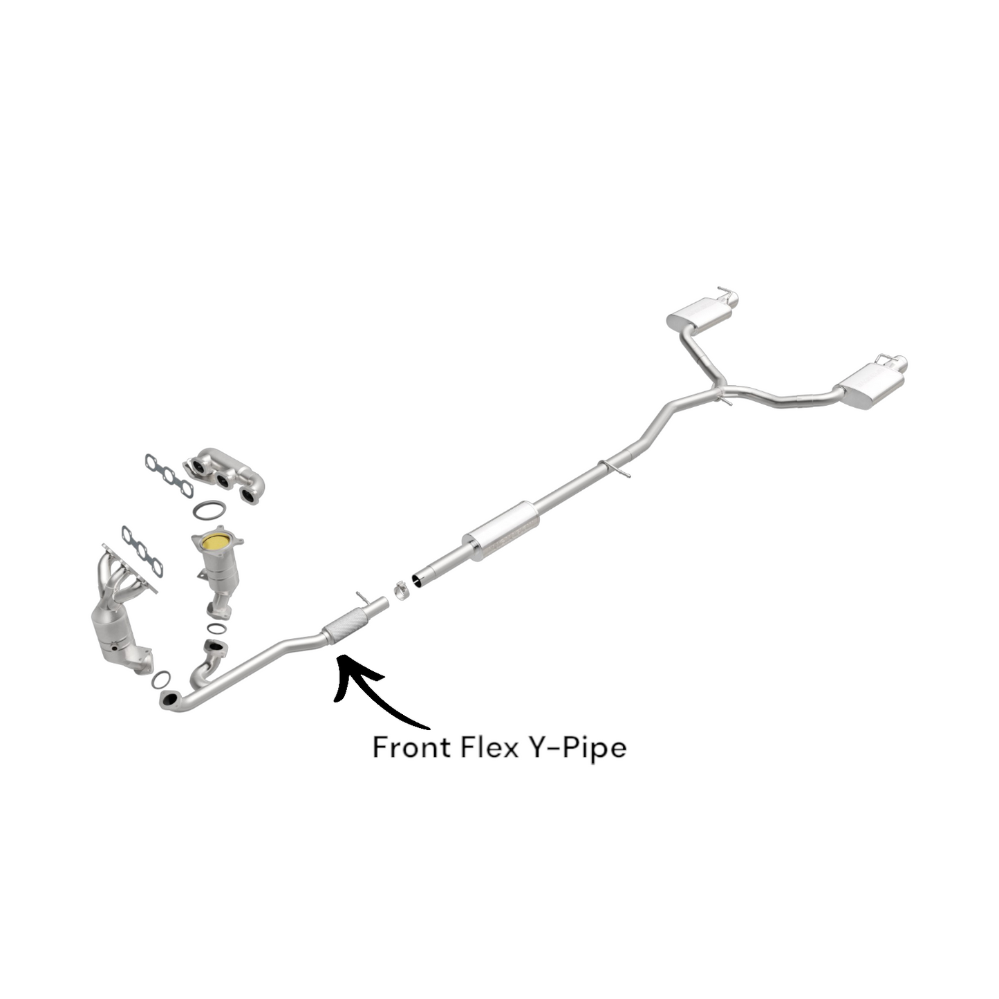 Ford Flex 3.5L (2013-2019) Front Flex Y-Pipe (Non-Turbo)