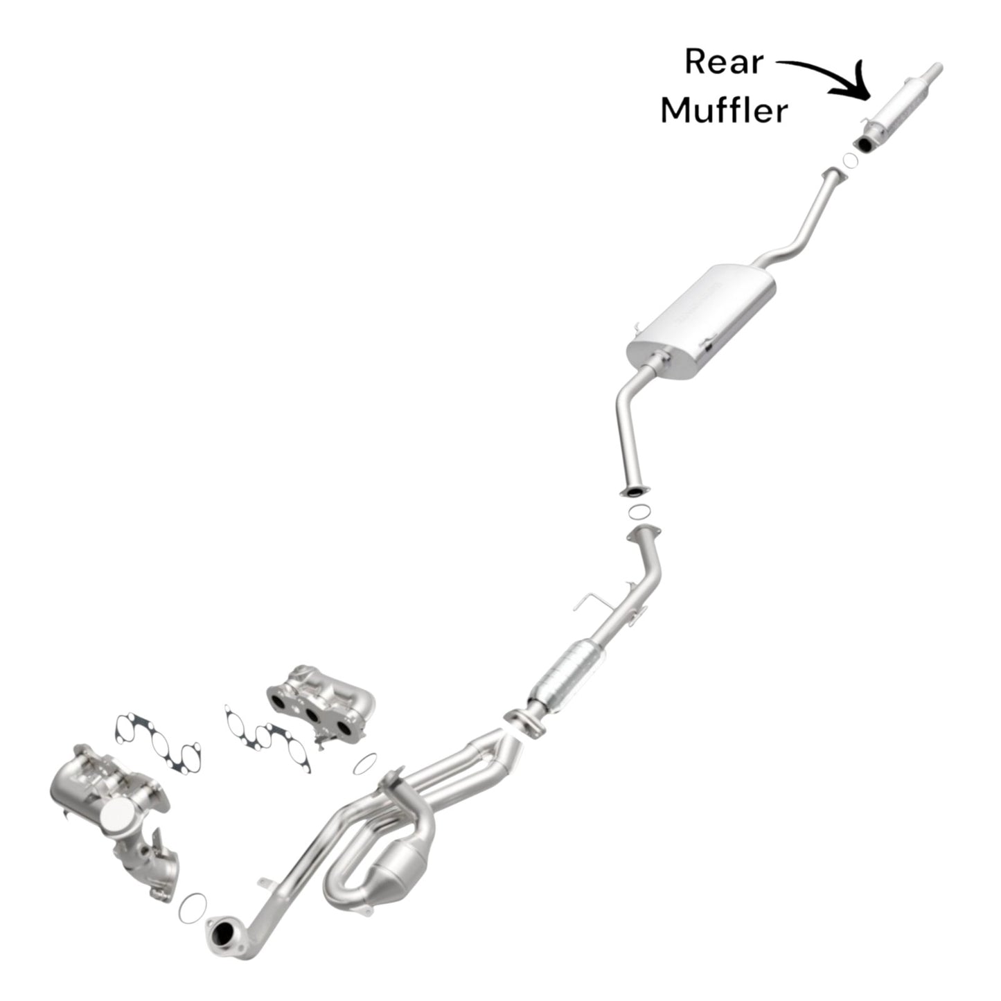 Toyota Sienna 3.0L (2001-2003) Rear Muffler