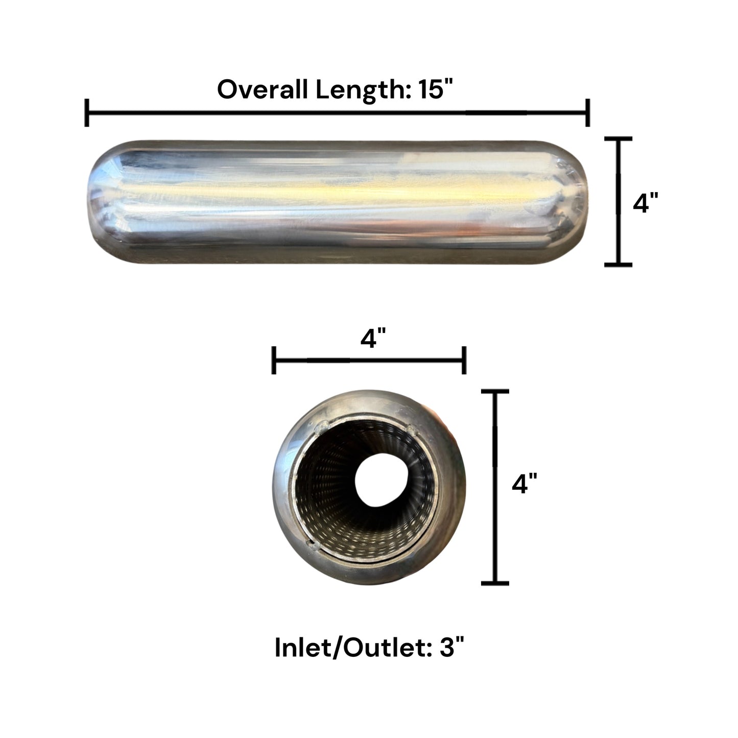 Silencieux Tronic à double soupape universel deux et quart