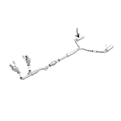 Acura MDX 3.5L (2004-2006) Right Side Rear Muffler