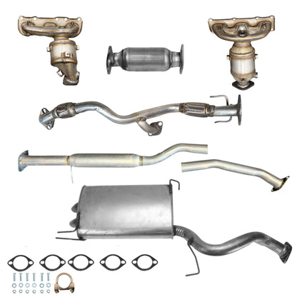 Kia Sorento 3.5L (2011-2013) Manifold Converters, Flex Pipe, Catalytic Converter, Resonator and Muffler