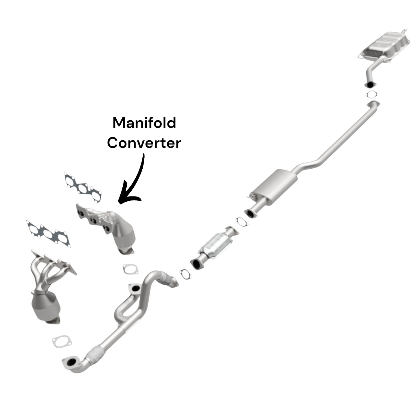 Kia Sorento 3.5L (2011-2013) (Front Right) Manifold Converter