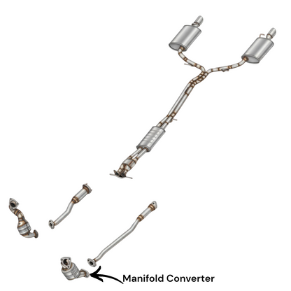 Lincoln MKS 3.5L (2010-2016) (Turbo) Left Side Manifold Converter.