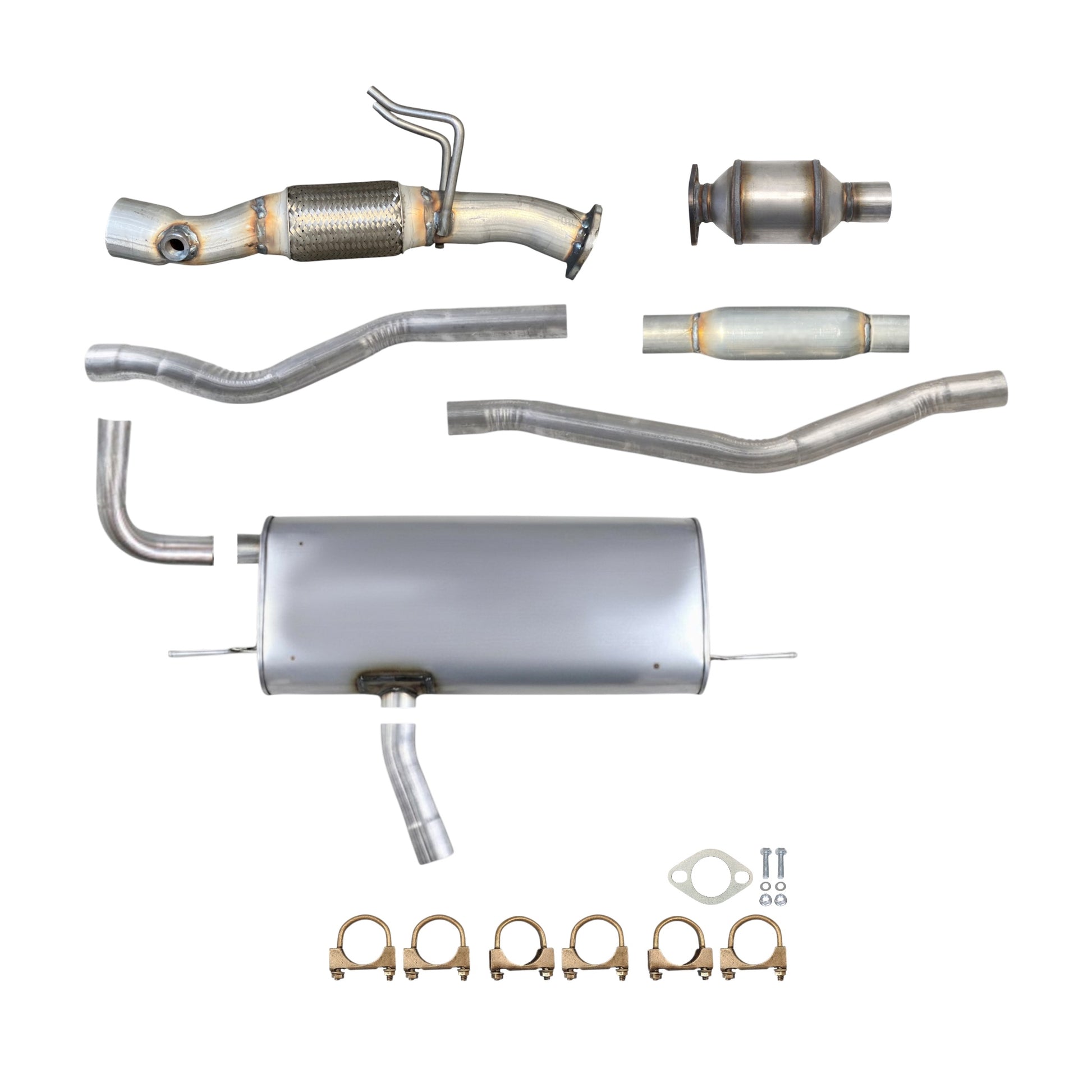 Ford Fusion 2.0L (FHEV) (2013-2017) Repair Flex Pipe, Catalytic Converter, Resonator, Pipe and Muffler