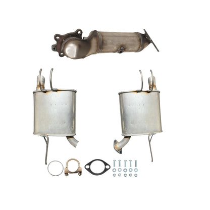 Convertisseur de collecteur, silencieux gauche et droit pour Honda Accord 1.5L (2018-2022) (Turbo)