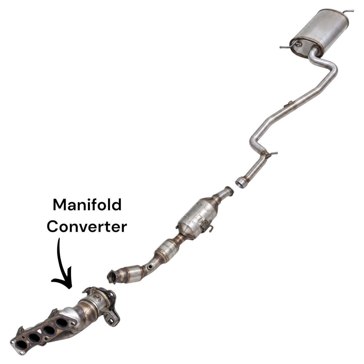 Toyota Prius Prime 1.8L (2017-2022) Manifold Converter