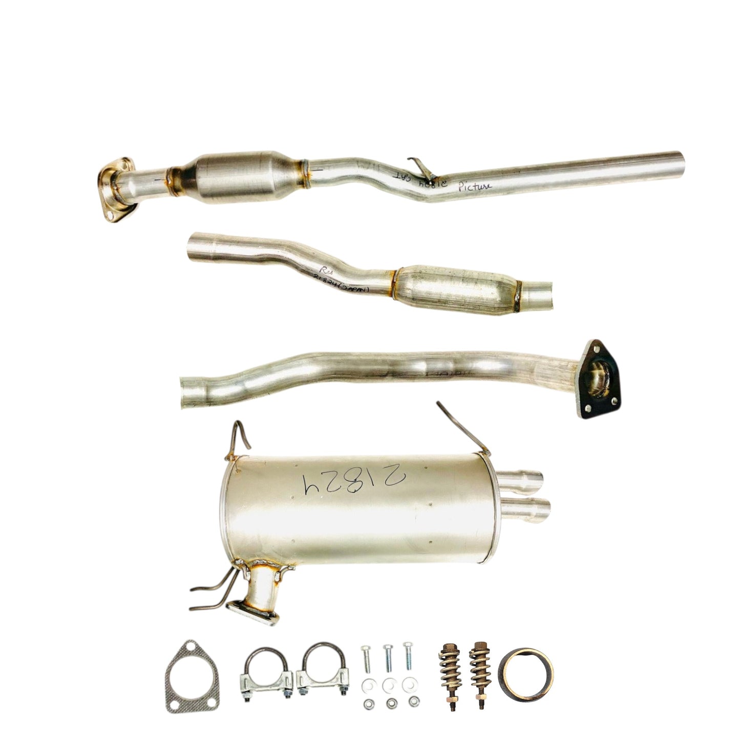 Mitsubishi Outlander 3.0L (2008-2011) (AWD) (Japan built) Catalytic Converter, Resonator & Muffler