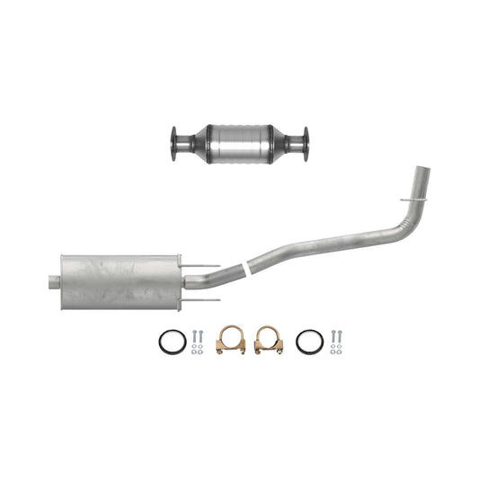 Toyota Tacoma 2.7L (1995-2000) (Federal Emissions System) Catalytic Converter and Muffler with Tail Pipe