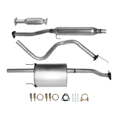 Acura EL 1.6L (1997, 1998) Catalytic Converter, Resonator and Muffler