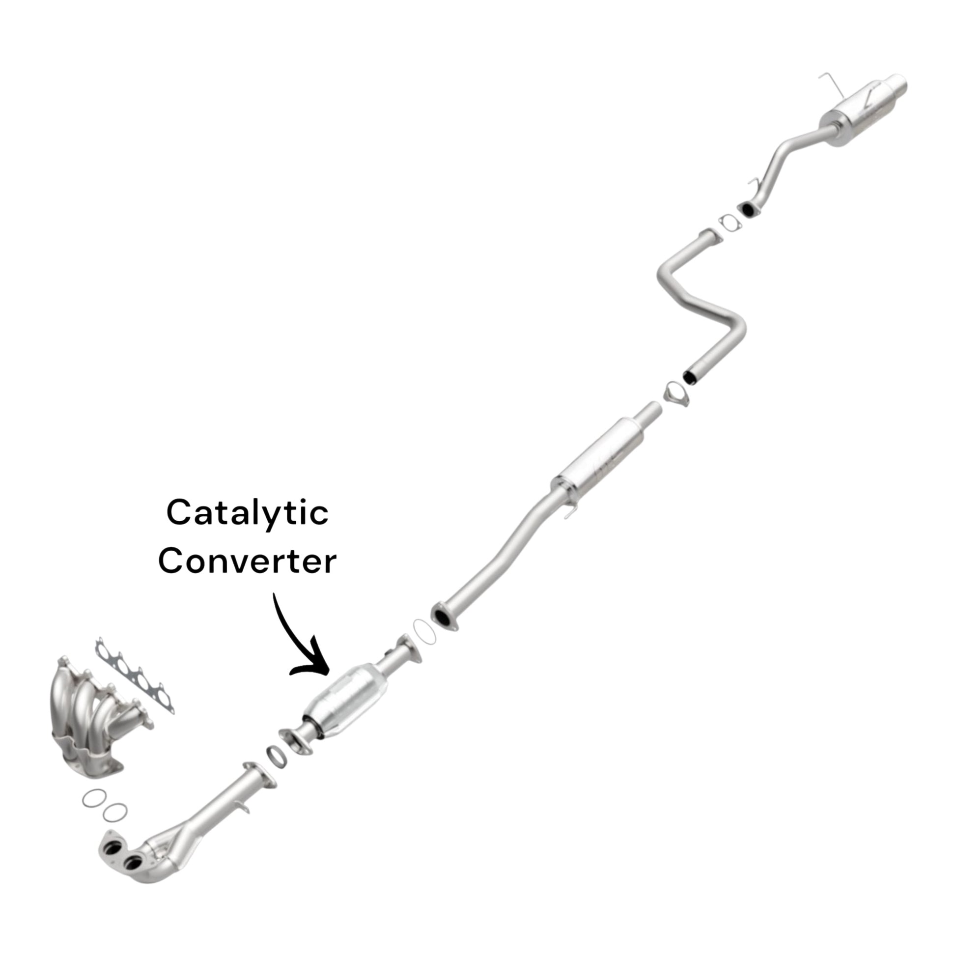 Honda Civic 1.6L (1999, 2000) Catalytic Converter