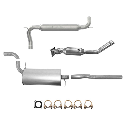 Chrysler Town & Country 3.3L (2005-2007) (Stow 'n Go Seats) Catalytic Converter, Muffler & Resonator