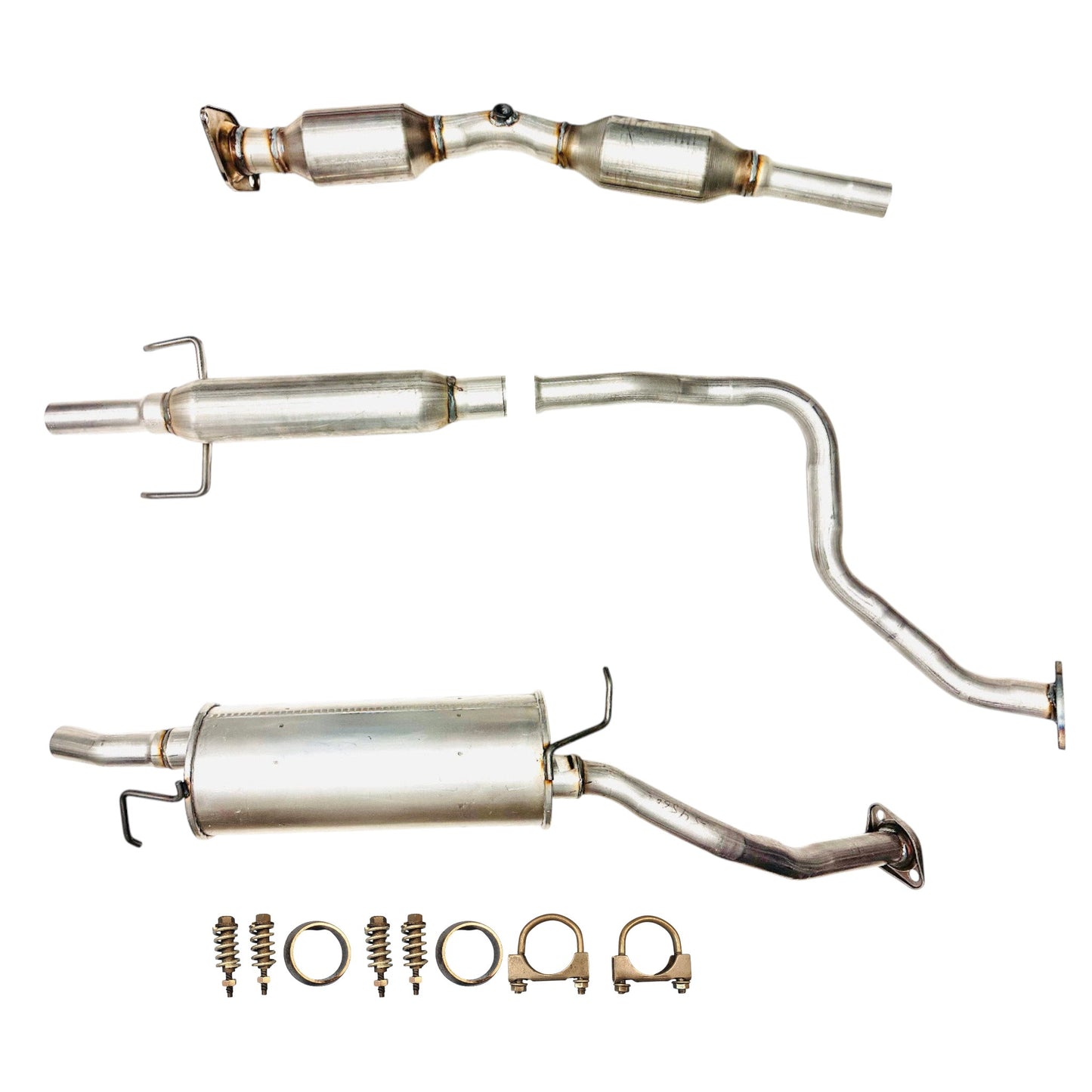 Toyota Prius 1.5L (2004-2009) Catalytic Converter, Resonator and Muffler