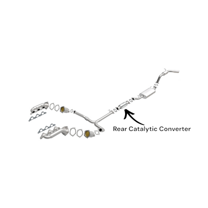 KIA Sorento 3.5L (2003-2005) Rear Catalytic Converter