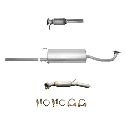 Toyota Highlander 2.4L (2004-2007) Catalytic Converter, Muffler and Resonator