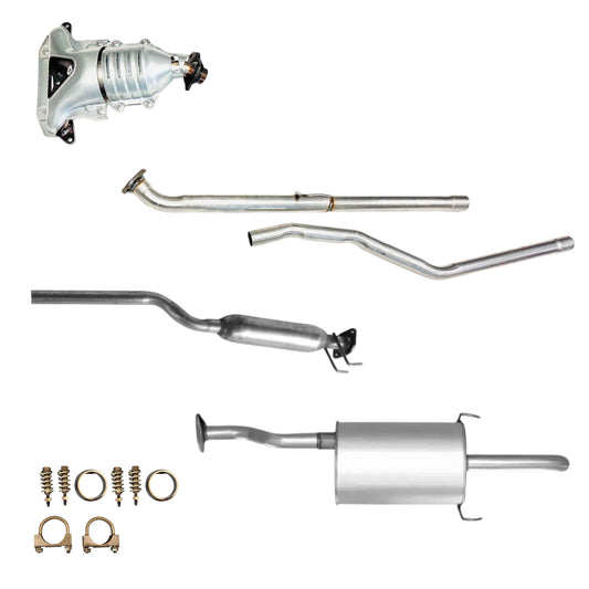 Honda Civic 1.7L (2001-2005) (DX Model or LX Model; USA And Canada Production) Manifold Converter, Pipe, Resonator and Muffler