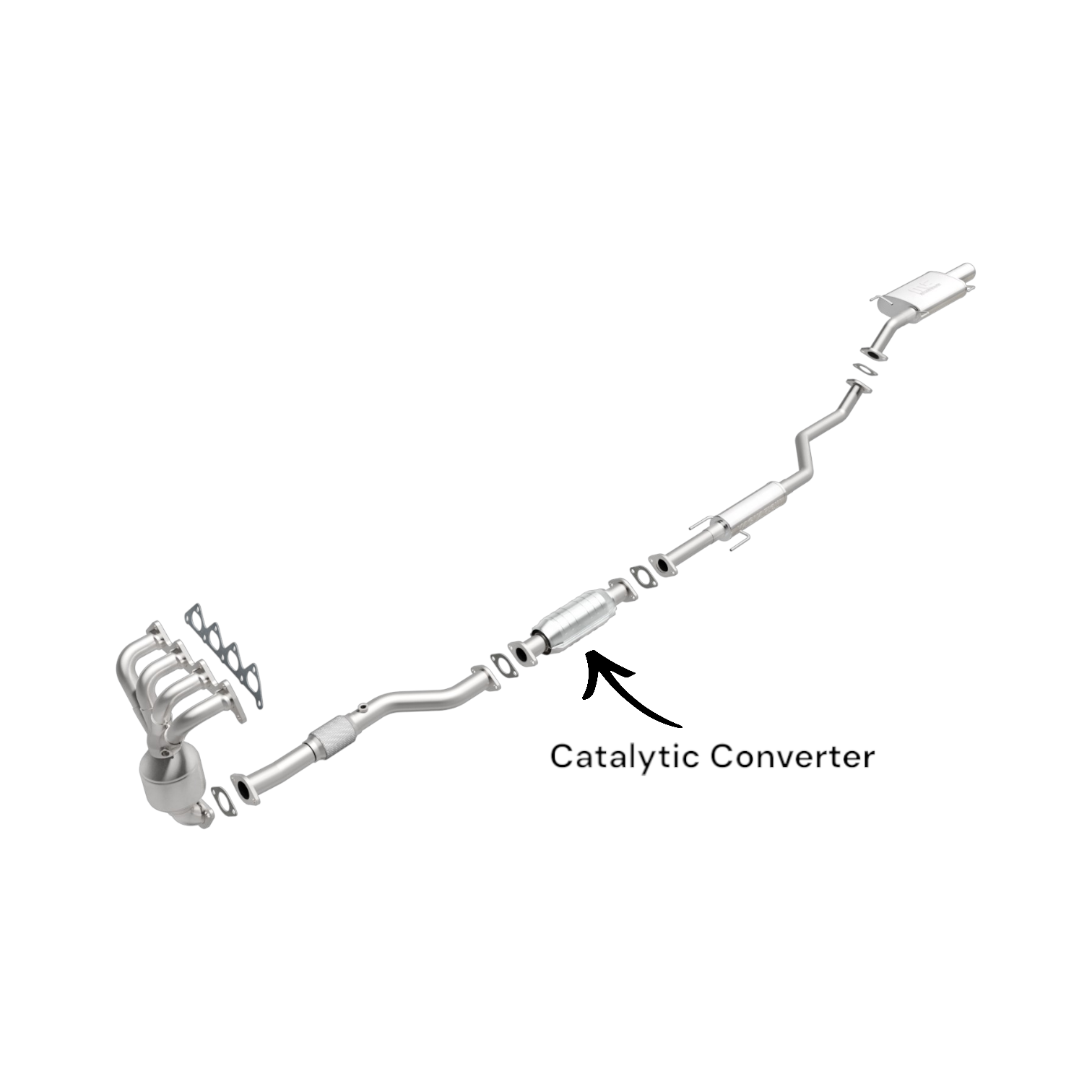 Kia Spectra 2.0L (2004-2009) Catalytic Converter (Automatic Transmission)